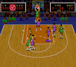 Super Slam Dunk screenshot 5 for Super Nintendo